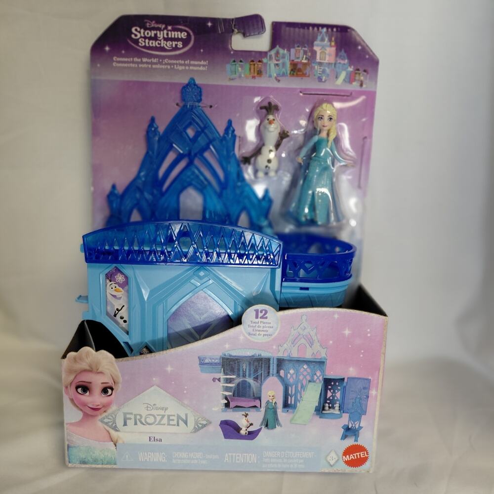 Disney Frozen Elsa's Ice Palace Storytime Stackers Playset Dollhouse NIB